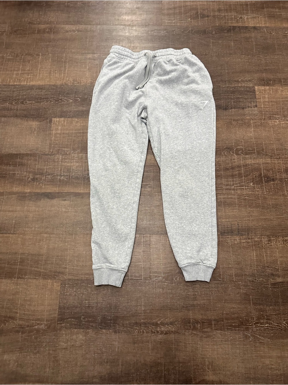 Gymshark Essential Joggers Sweatpants Heather Gray Size Medium